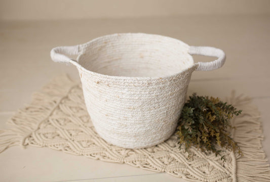 The Little Bitty Basket - Cream