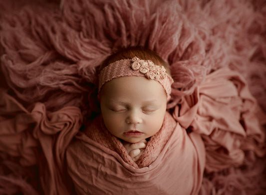 DUSTY ROSE Premium Flokati