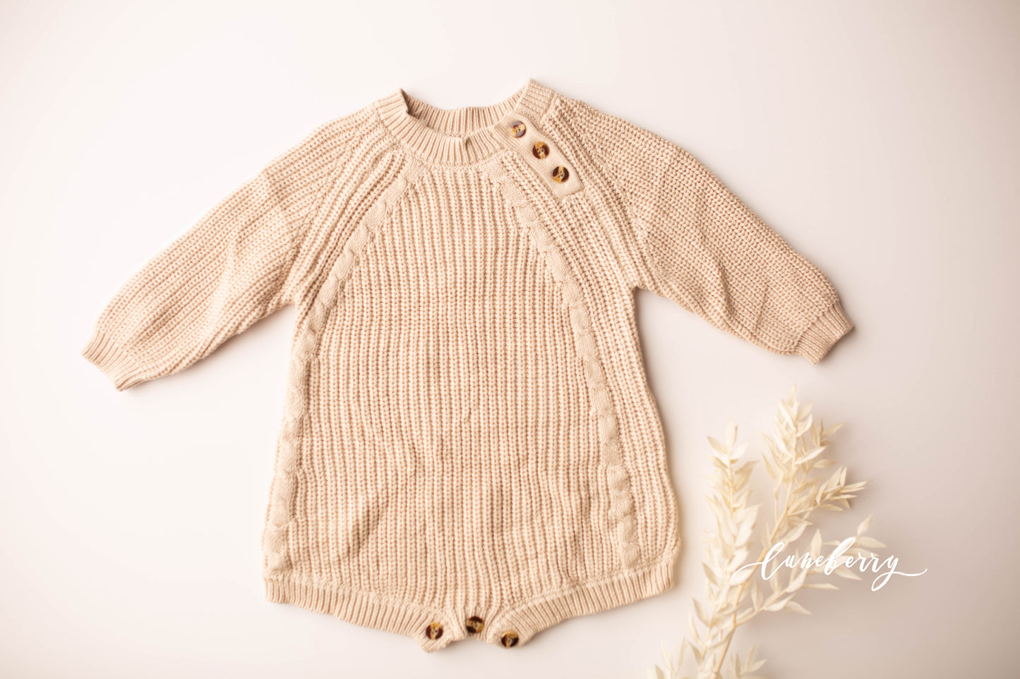 Teddy | Sweater Knit Onesie