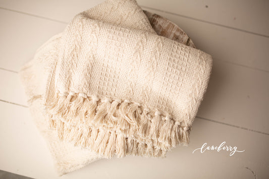 Venezia  -Woven Cotton Throw