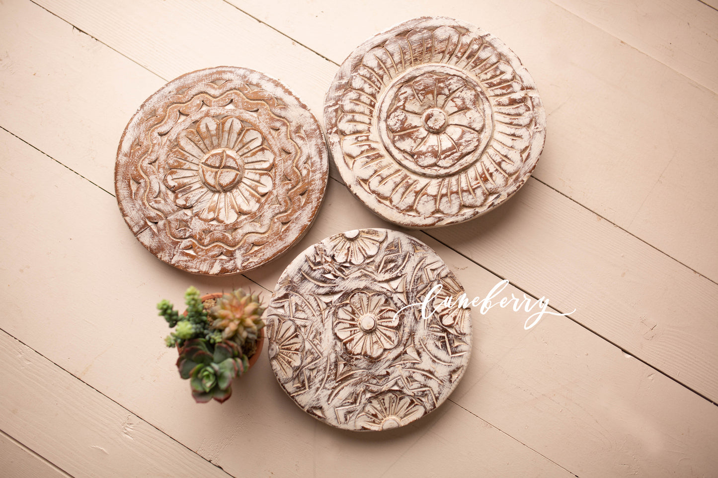 Carved Cake Stands