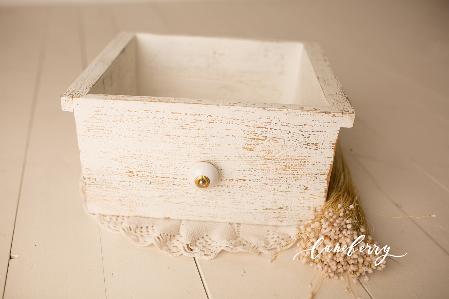 Carved drawer & crate - multiple finishes