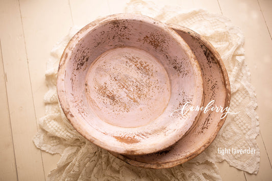 Vintage Bowls - Light Lavender