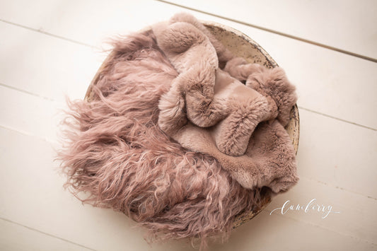 Amethyst Sheepskin & Rabbit Fur
