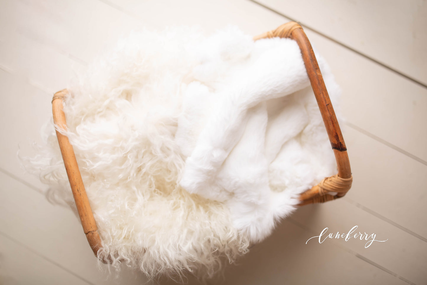 Cream Sheepskin & Rabbit Fur