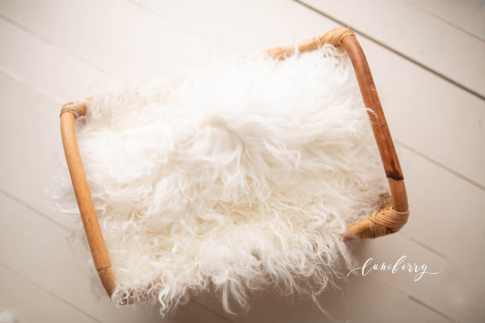 Cream Sheepskin & Rabbit Fur