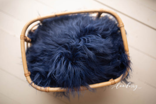 Starry Night Sheepskin & Rabbit Fur