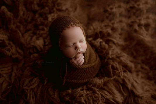 CHOCOLATE Premium Wool Flokati