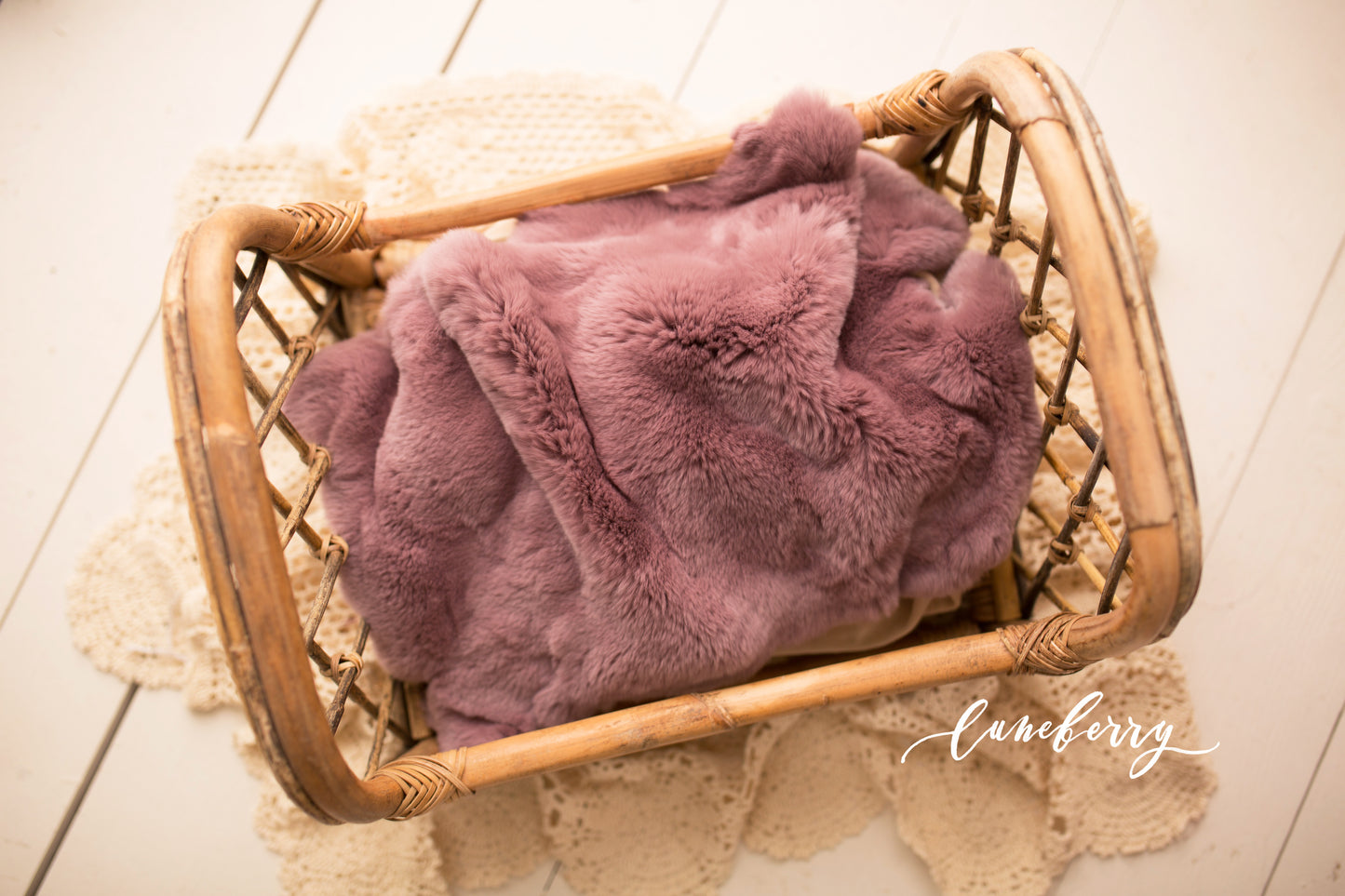 MULBERRY Sheepskin & Rabbit Fur