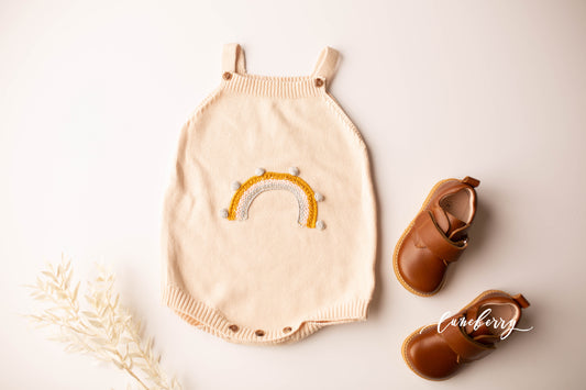 Over the Rainbow | Knit romper