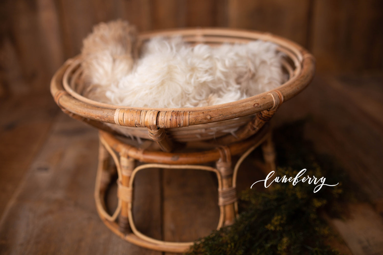 Papasan Bamboo Chair