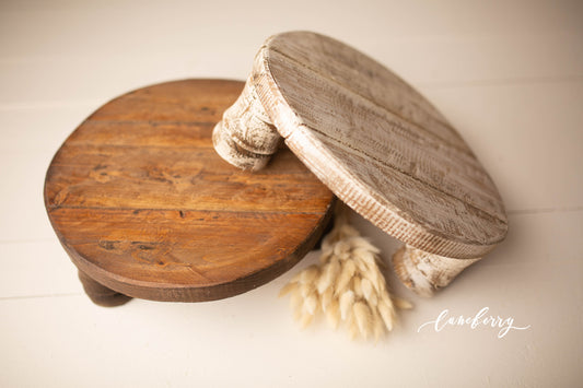 Round Wooden Risers