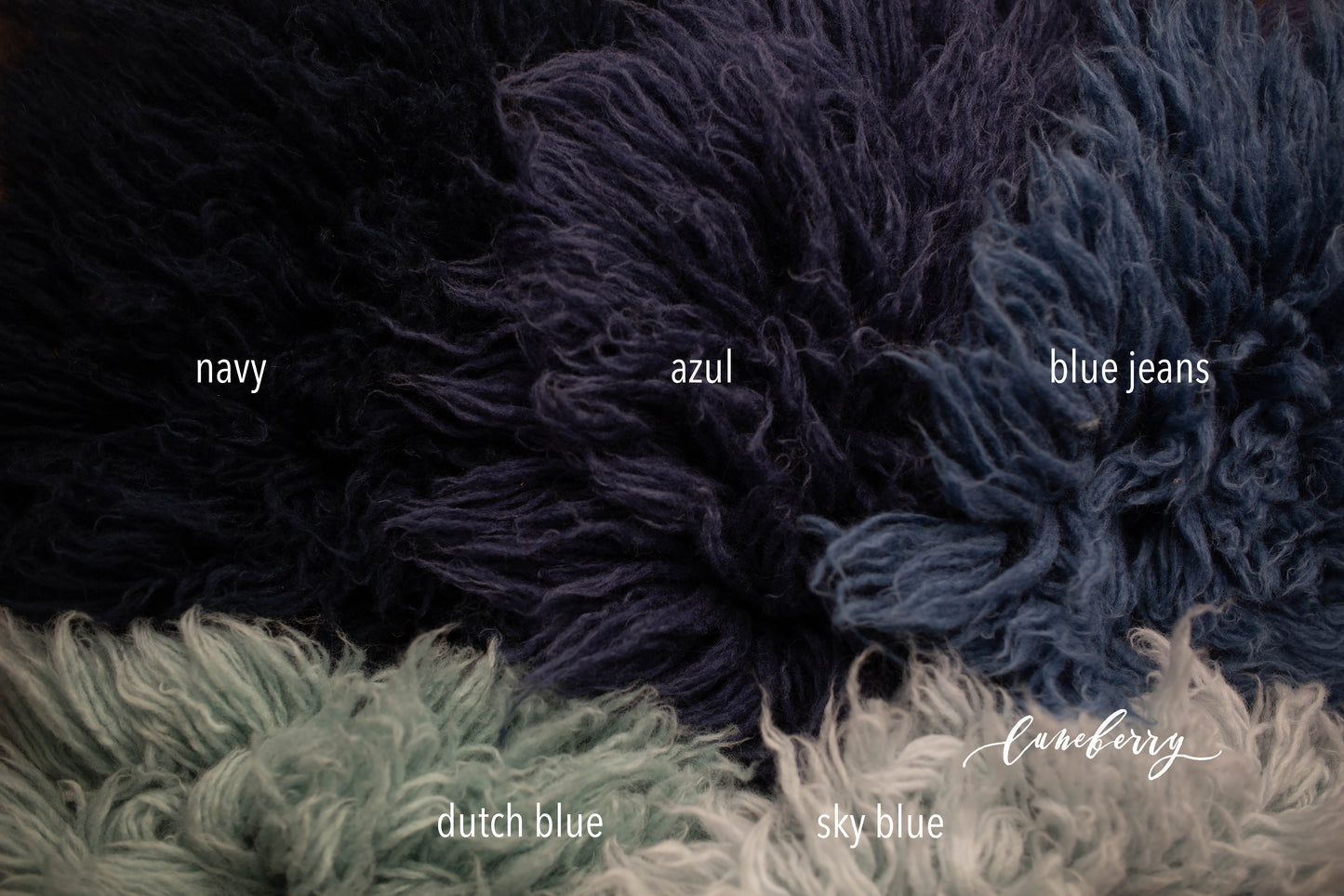 AZUL Premium Wool Flokati