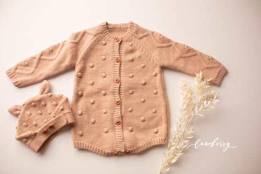 The Dotty | Knit Rompers